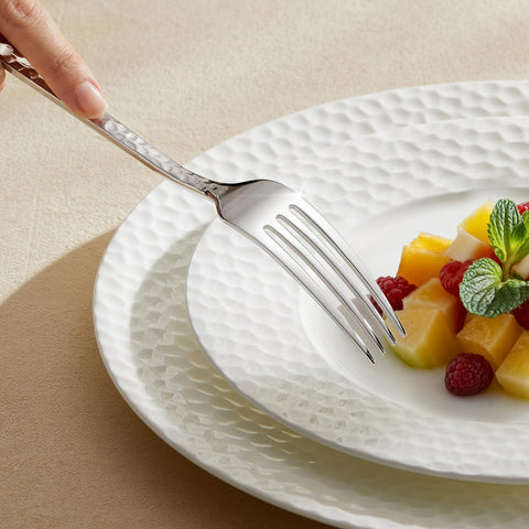 Artisan Traccia Set Of 16 18/10 Stainless Steel Dinner Forks
