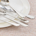 Round 45 Piece Flatware Set, Service for 8 - HK4412-SL45
