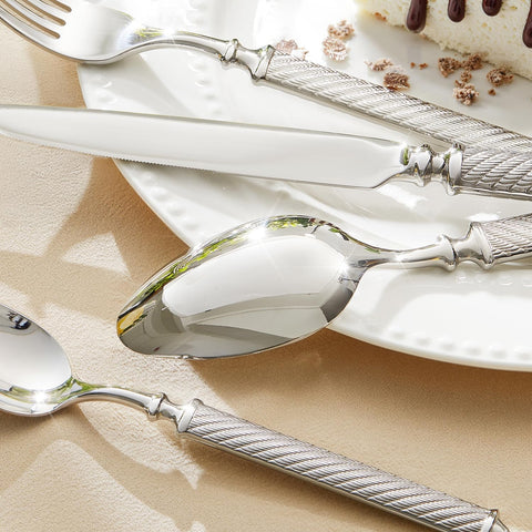 Retro Rope 60 Piece Flatware Set, Service for 12