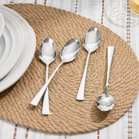 18/10 Stainless Steel Classic Set Of 16 Teaspoons