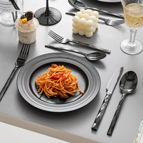 Facet 20 Piece Flatware Set, Service for 4