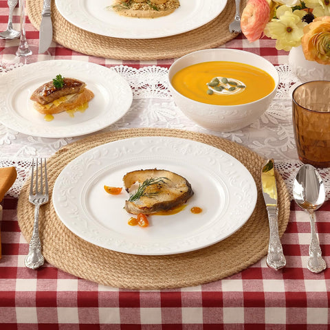 Revival Celestia Bone China 24 Piece Dinnerware Set, Service for 8