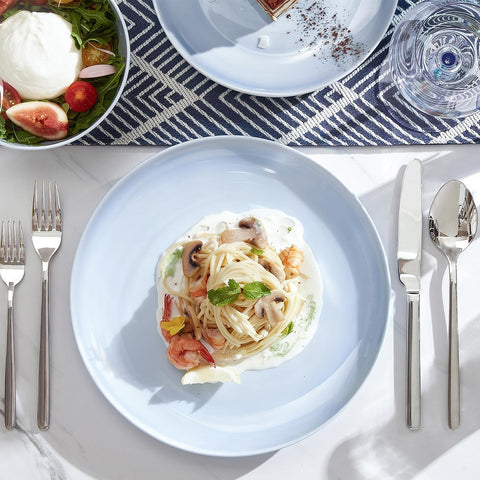 Celestia Quiet Luxury Bone China 24 Piece Dinnerware Set, Service for 8