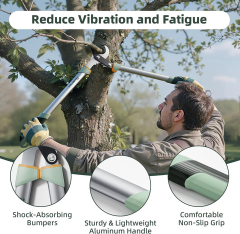 PrunePro Stainless Steel Tree Pruning Loppers