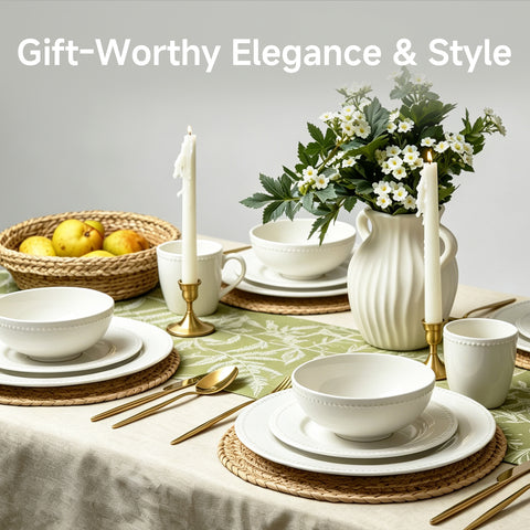 Sogno 32 Piece Dinnerware Set, Service for 8