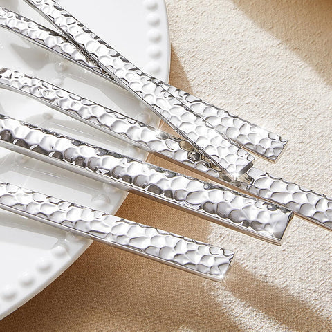 Artisan Traccia Set Of 16 18/10 Stainless Steel Dinner Forks