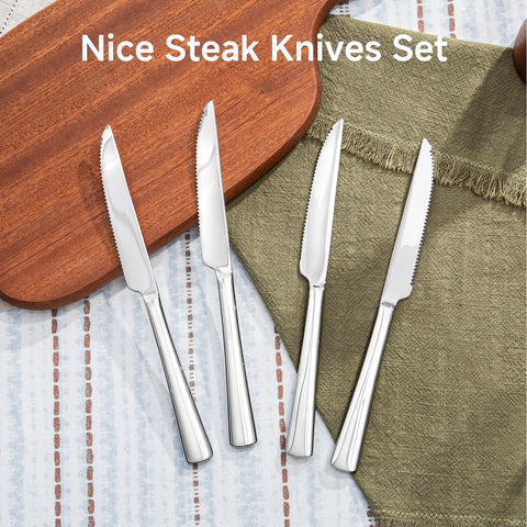 Stainless Steel Classic Set Of 8 Steak Knife Set
