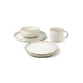 Handcrafted 16 Piece Dinnerware Set, Service for 4 - WF-RL012WT-16P