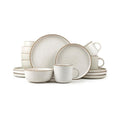 Handcrafted 32 Piece Dinnerware Set, Service for 8 - WF-RL012WT-32P