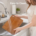 3 Piece Bamboo Cutting Board Set with Storage Holder - WM-CBD-4P