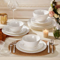 Textured 64 Piece Dinnerware Set, Service for 8 - WK11301-24P+40P