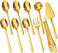 Large Hostess 10 Piece Serving Utensils Set - 6612service-G10P