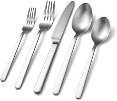 Elegant 18/10 Stainless Steel Flatware Set