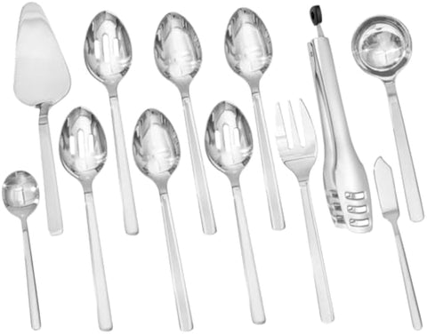Large Hostess 12 Piece Serving Utensils Set