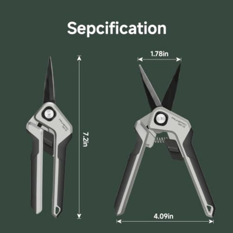 PrunePro Stainless Steel Garden Pruning Shears