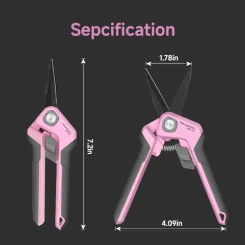PrunePro Stainless Steel Garden Pruning Shears