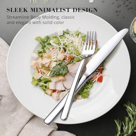 18/10 Stainless Steel 5 Piece Flatware Set, Service for 1