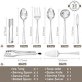 Linea 16 Piece Serving Utensils Set - 6611service-16P