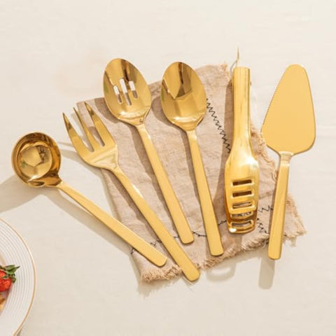 Large Hostess 8 Piece Serving Utensils Set