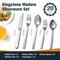 Elegant Flatware Sets - 6616Frosted-20P