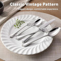 Revival 30 Piece Flatware Set, Service for 6 - WK8815-30p