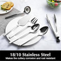 Large Hostess 12 Piece Serving Utensils Set - 6612service-G12P