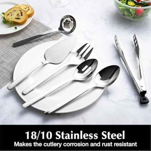 Large Hostess 12 Piece Serving Utensils Set