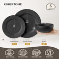 Obsidian Dinnerware Set - WK11303-3p