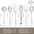 Linea 8 Piece Serving Utensils Set - 6611service-8P