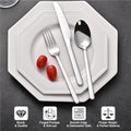 Elegant Flatware Sets - 6616Silver-20P