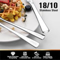 Linea 45 Piece Flatware Set, Service for 8 - WK6611-SL-45P