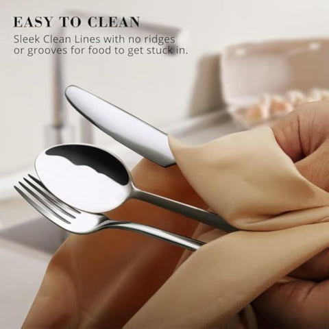 18/10 Stainless Steel 5 Piece Flatware Set, Service for 1