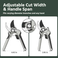 PrunePro 8.2" Plant Clippers - PP-2801-01-GY