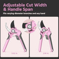 PrunePro 2 Pack 8" Pruning Shears - PP-2801-01-PK-2P