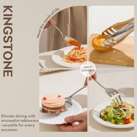 18/10 Stainless Steel 5 Piece Serving Utensils Set