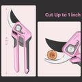 PrunePro 2 Pack 8" Pruning Shears - PP-2801-01-PK-2P