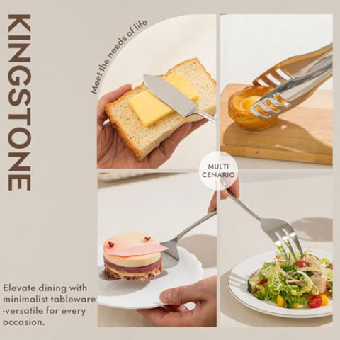 18/10 Stainless Steel 10 Piece Serving Utensils Set