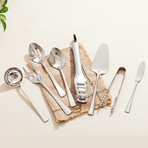 18/10 Stainless Steel 16 Piece Serving Utensils Set
